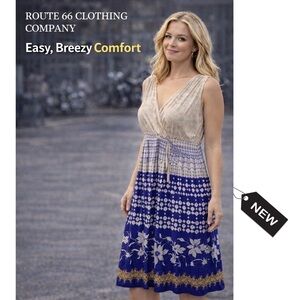NWT route 66 slip on dress size 1X